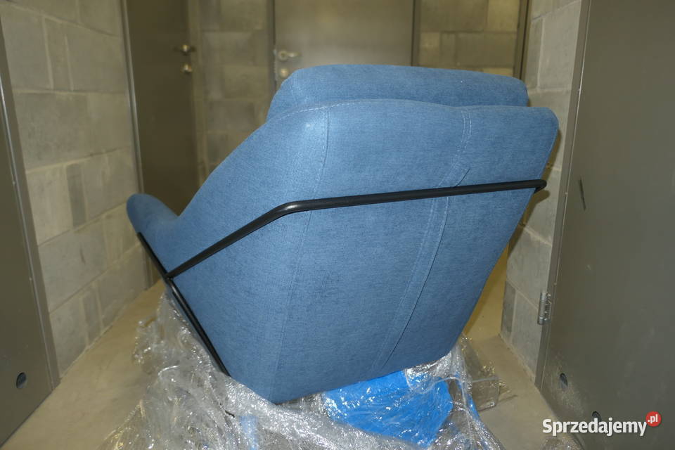 Fotel Kubełkowy Claudie Design Eugero Denim 153 Warszawa