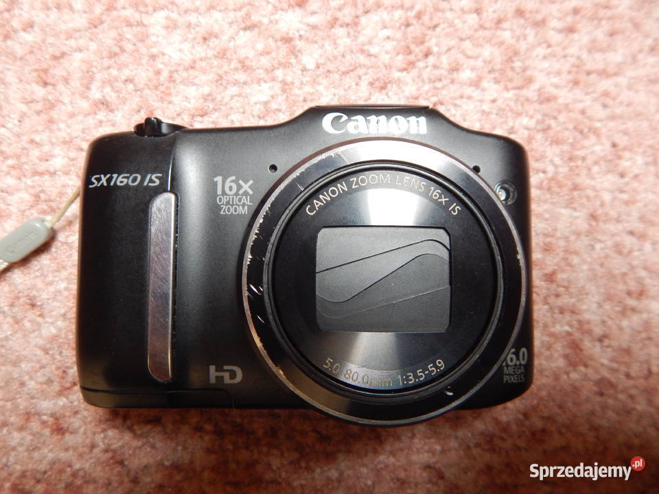 Aparat Canon SX160IS 16 megapixeli 16x zoom małopolskie Kraków