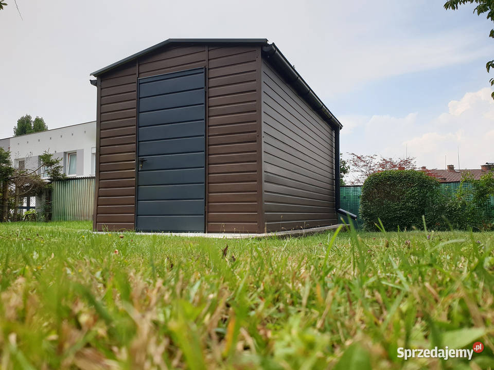 Domek ogrodowy 2545m orzech ciemny grafit matowy Radom