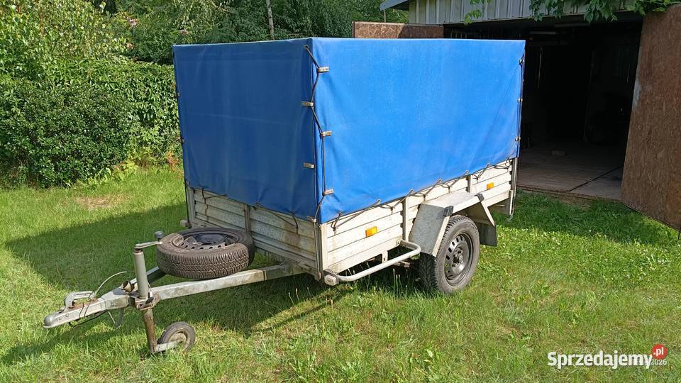 Przyczepka samochodowa Burtowe i plandeki