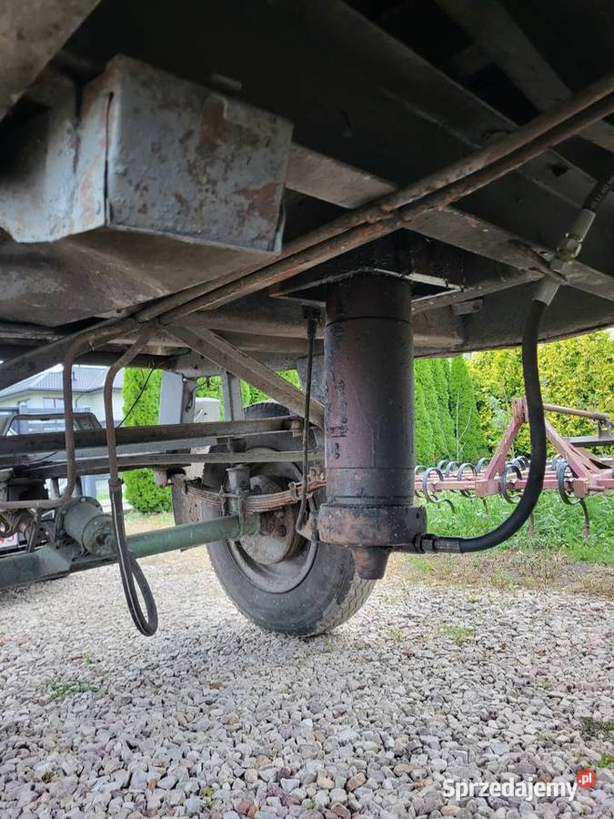 Przyczepa wywrotka d47 zarejestrowana Przyczepy rolnicze