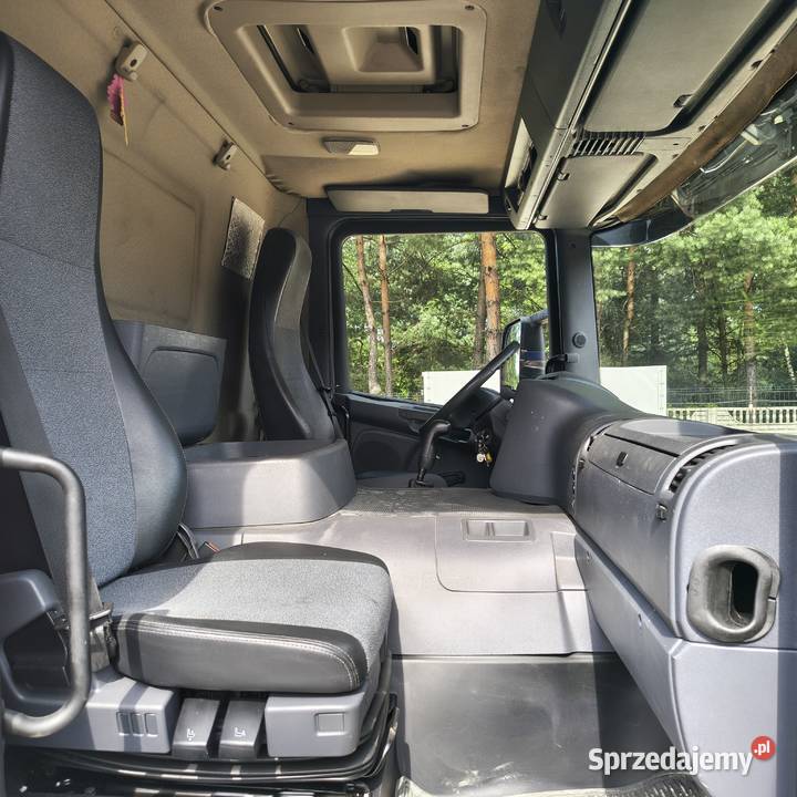 Scania P230 wywrotka resor blokada mostu śląskie Częstochowa