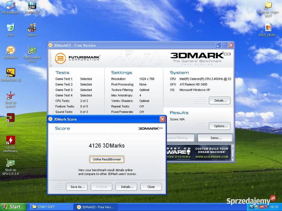 ASUS ATI Radeon HD3450 512MB 64bit DDR2 DSUB DVI Cielądz