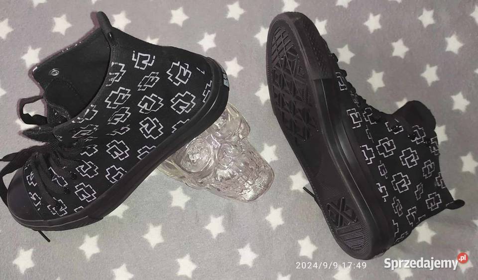 Buty sportowe wysokie rozmiar EU44 kolor czarny Pozostałe