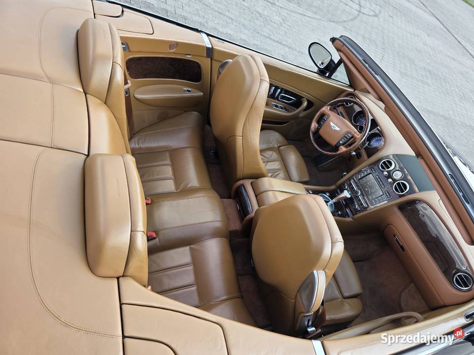 Bentley Continental GTC 60 W12 BiTurbo 2008 wielkopolskie