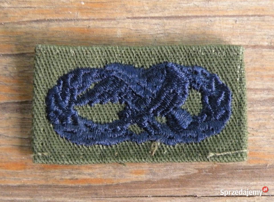 Naszywka USAF ABU maintenance badge Wrocław sprzedam