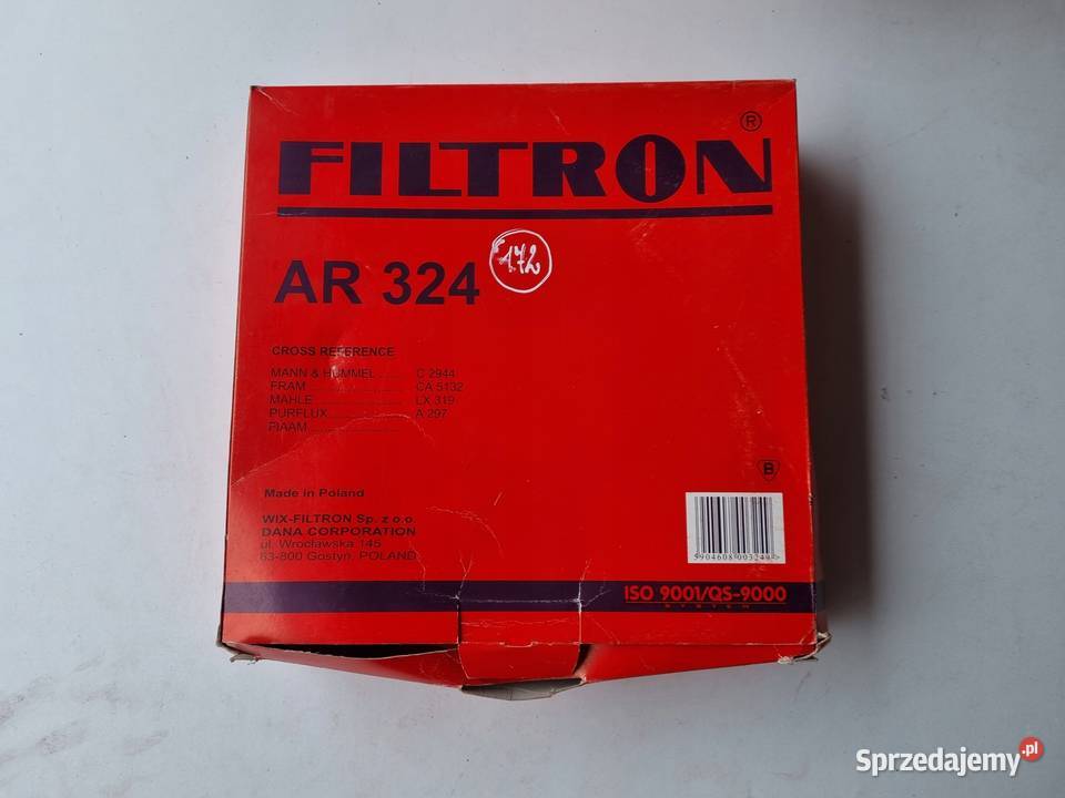 FILTR POWIETRZA Mazda 323 III 13 15 16 i AR324 Rudka sprzedam
