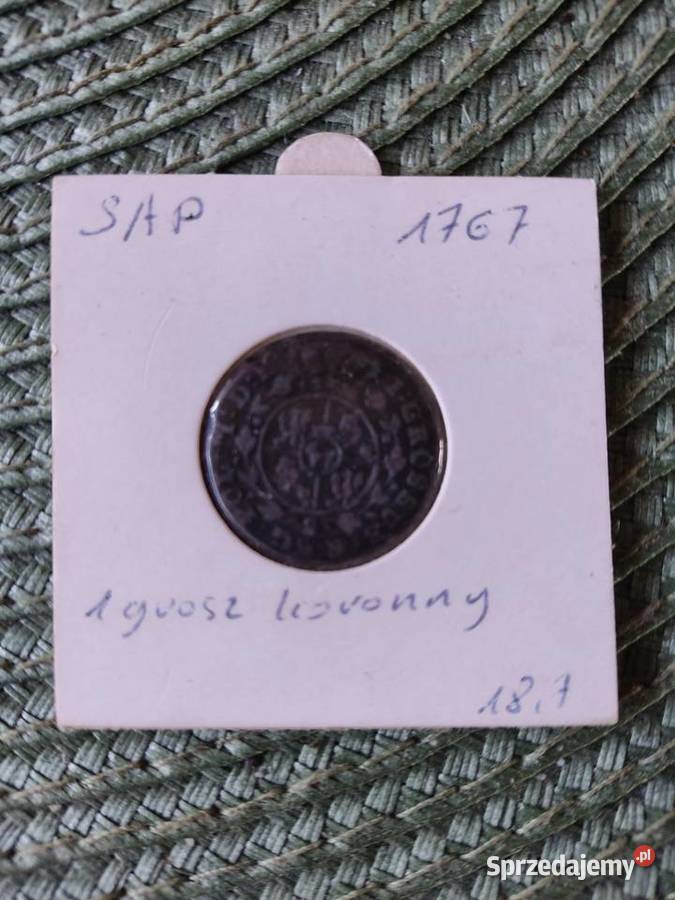 Jeden grosz koronny 1767 Lublin