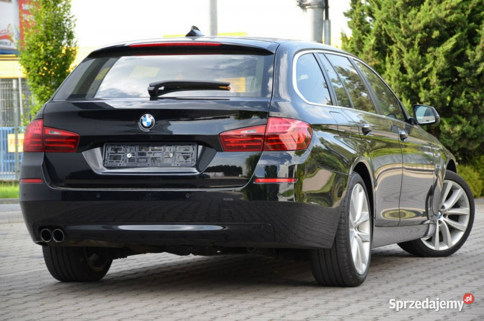 BMW 530 Czarna 530D 258 Lift 6WB Serwis Jasna gniazdo USB BMW Kutno