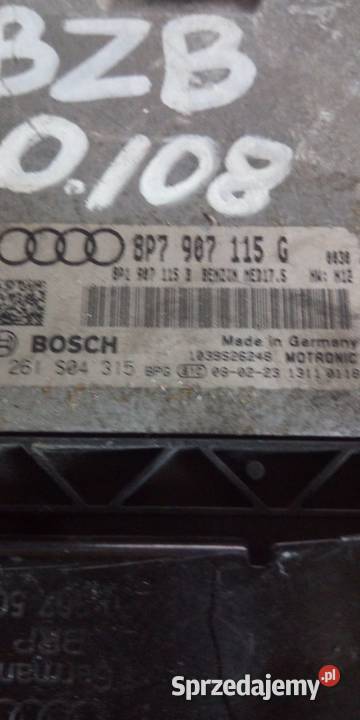 Komputer silnika AUDI 8P7907115G Układ elektryczny Margonin