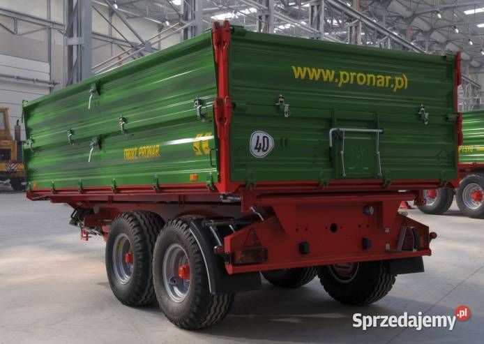 Przyczepa Rolnicza Tandem 7T T6632 nadstawki Jarocin