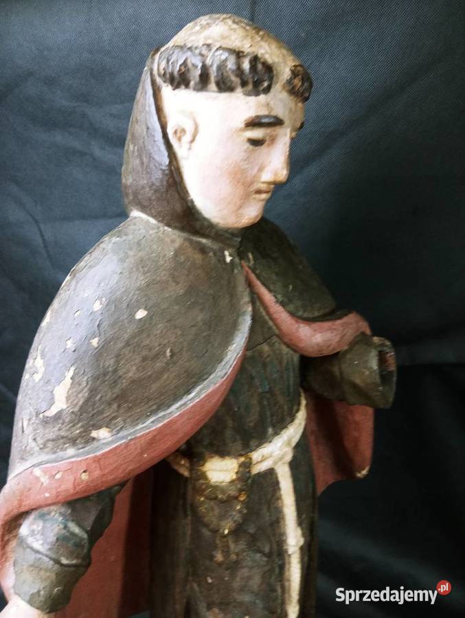 Rzeźba Święty Antoni 695 Drewno Dąb Nowa Sól