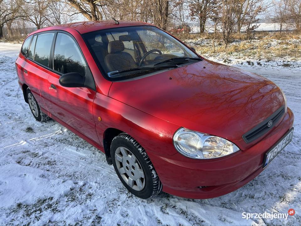 Kia Rio 2002r przebieg 127075 Przeglad i Oc do benzyna Goleniów