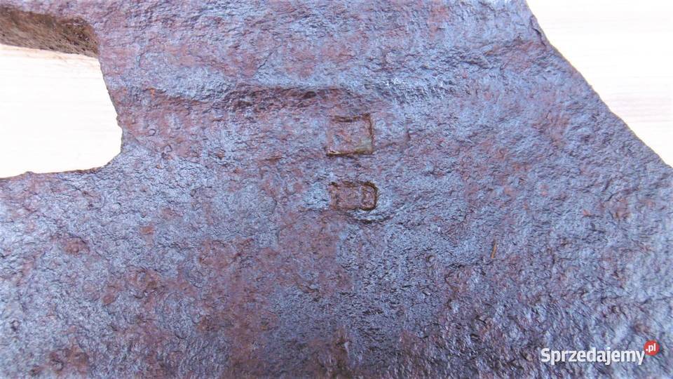 topór cieśli ciesielski siekiera prl artdeco odcienie brązowego sprzedam