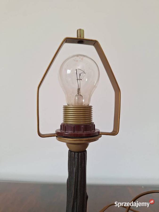 Lampa witrażowa stojąca szkło Tiffany biurkowa Lampy stołowe i nocne Gdańsk