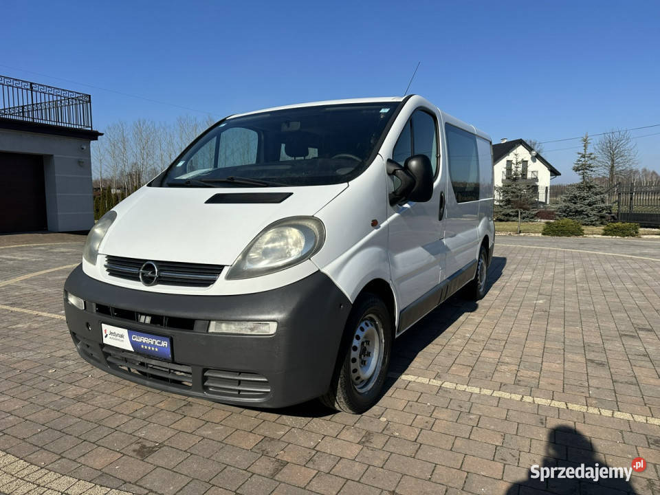 Opel Vivaro 6 Osobowy I 20012014 możliwa zamiana Lipówki