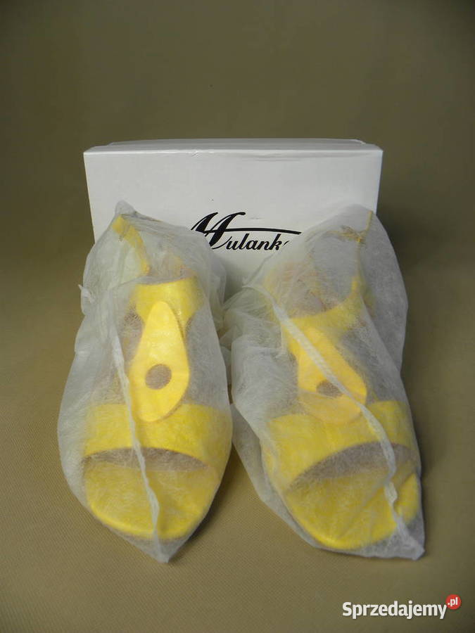 Nowe żółte sandały damskie Legnica