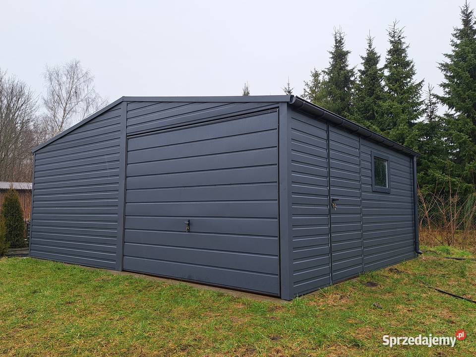 Garaże blaszane dwuspadowe jednospadowe Bydgoszcz sprzedam