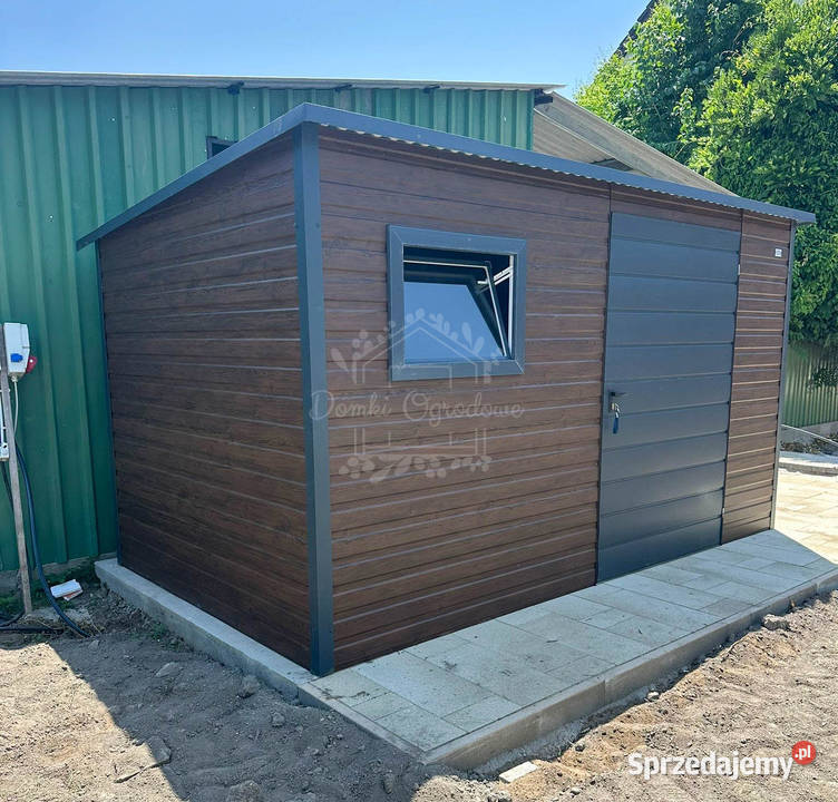 Schowek domek ogrodowy 3x2m drewnopodobny ID1052 wielkopolskie Grudzianka