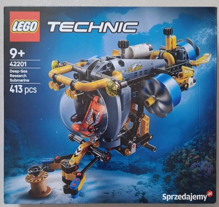 LEGO TECHNIC 42201 badawcza łódź podwodna NOWA Klocki Ełk