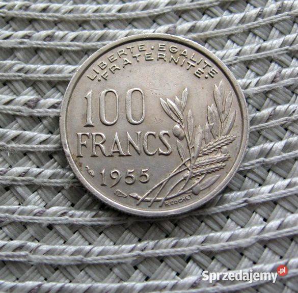 Francja 100 Franków 1955r Kalisz