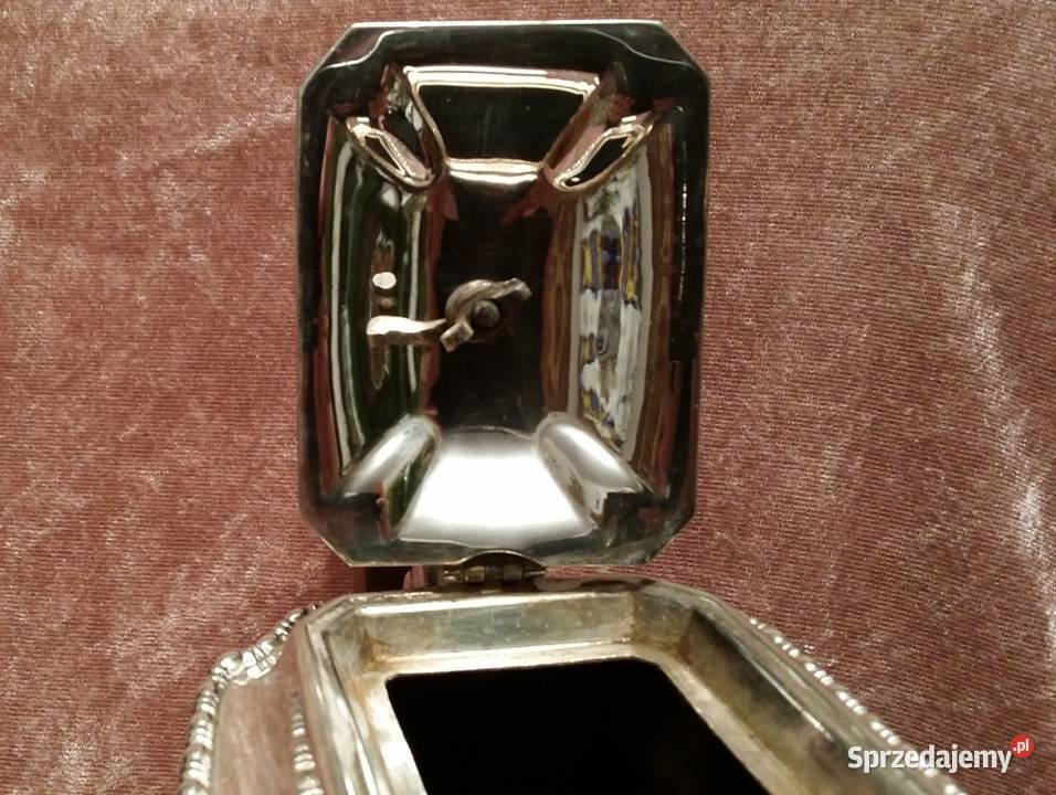 Czajnik stary angielski posrebrzany Art Deco Kraków
