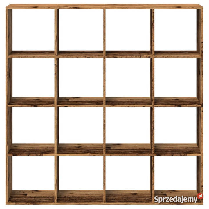 Regał stare drewno 1375x29x1375 materiał Regały Warszawa