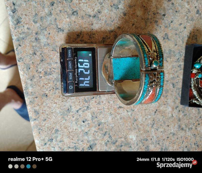 Berberyjski Zestaw Biżuterii Bransoleta i mazowieckie Ostrów Mazowiecka