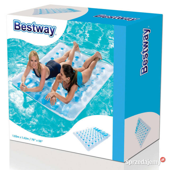 Bestway Dwuosobowy dmuchany materac basenowy sprzedam
