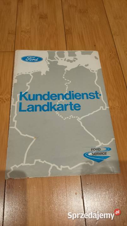 Ford Eskort II instrukcja książka serwisowa mapa Antykwariat łódzkie Pabianice