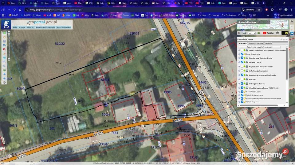 Działka 1500 m2 z domem 80 m2 3113zł/m2 Sprzedaż Sucha