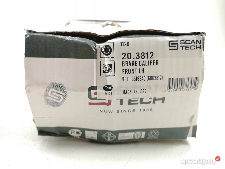 ZACISK HAMULCOWY LEWY PRZÓD VOLVO C70 S70 V70 sprzedam