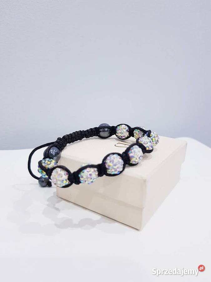 Damska bransoletka z kryształkami shamballa 3 Dąbrowa Górnicza