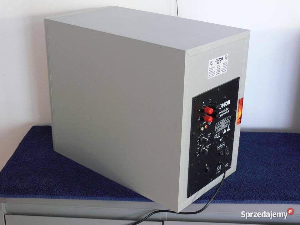 Sub aktywny Canton AS10 sprawny WYSYŁKA Wzmacniacze i pokrewne Jasło