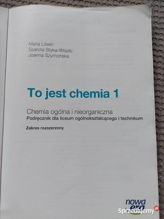 podręcznik i CDmatura To jest chemia 1 zak Kraków