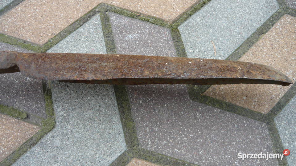 Świder wiertło ręczne kowalskie stare duże podlaskie Sokółka