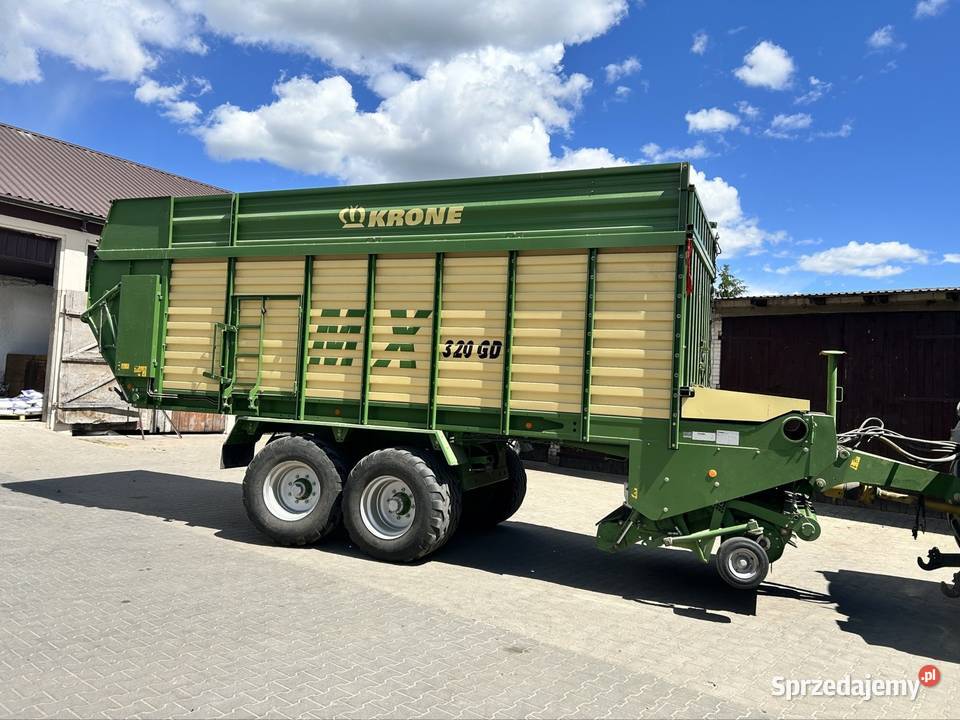 Krone MX320 GD przyczepa zbierająca nie Łomża