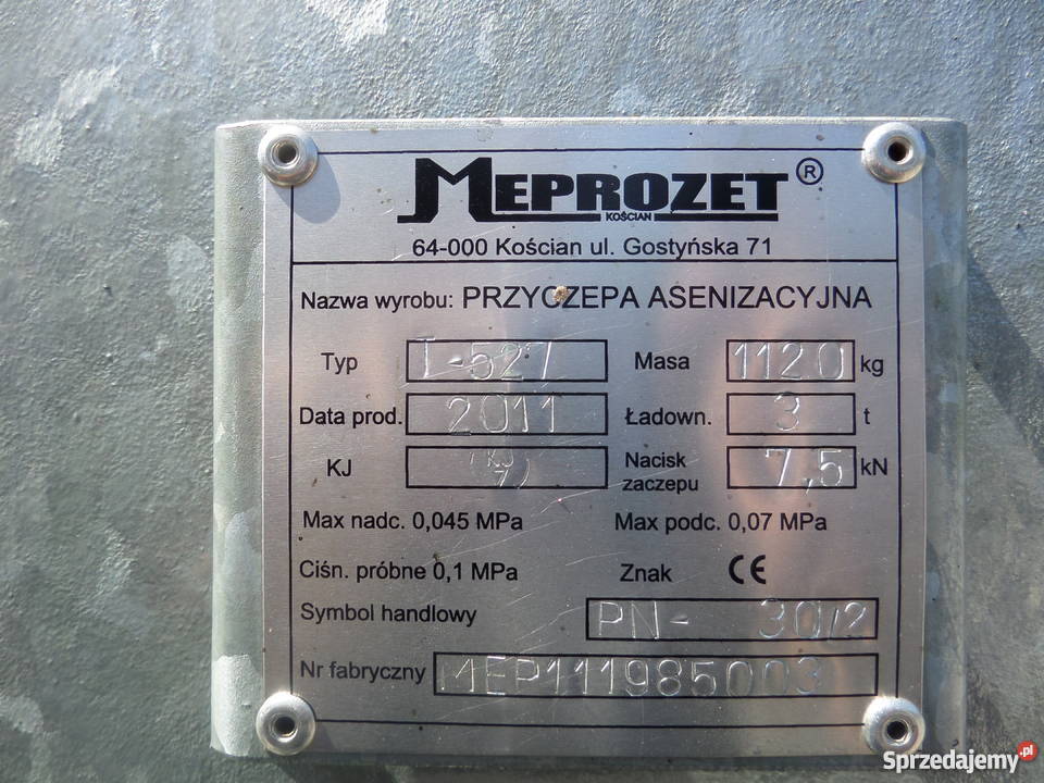 Beczka asenizacyjna Łowicz