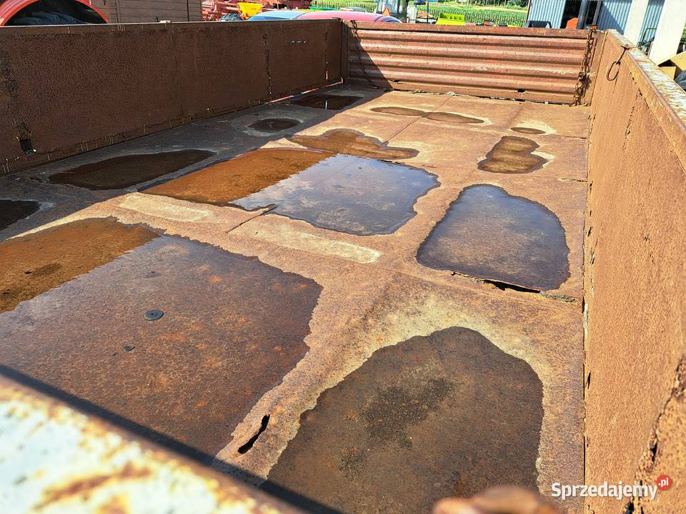 Przyczepa rolnicza dwuosiowa wywrotka kiper nieuszkodzony małopolskie Proszowice sprzedam