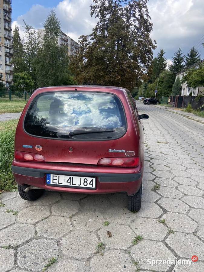 Fiat seicento 900 sprawny Rok produkcji 2000