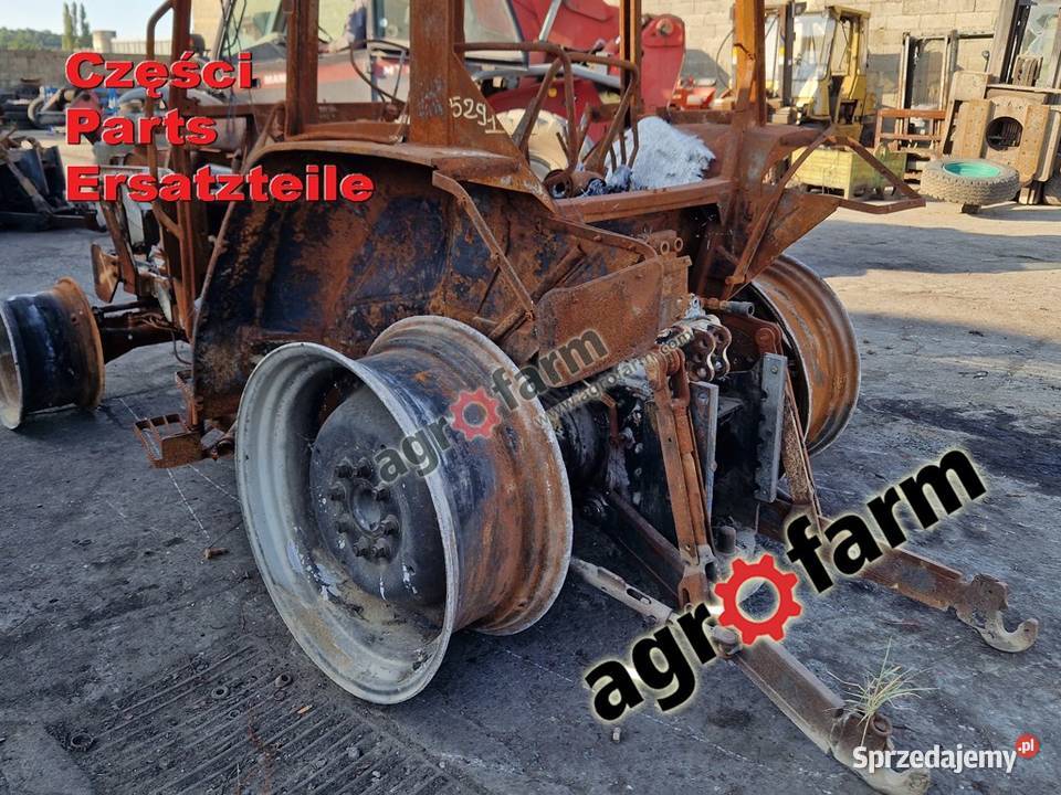 Deutz Agroplus 70 części skrzynia biegów silnik Byków