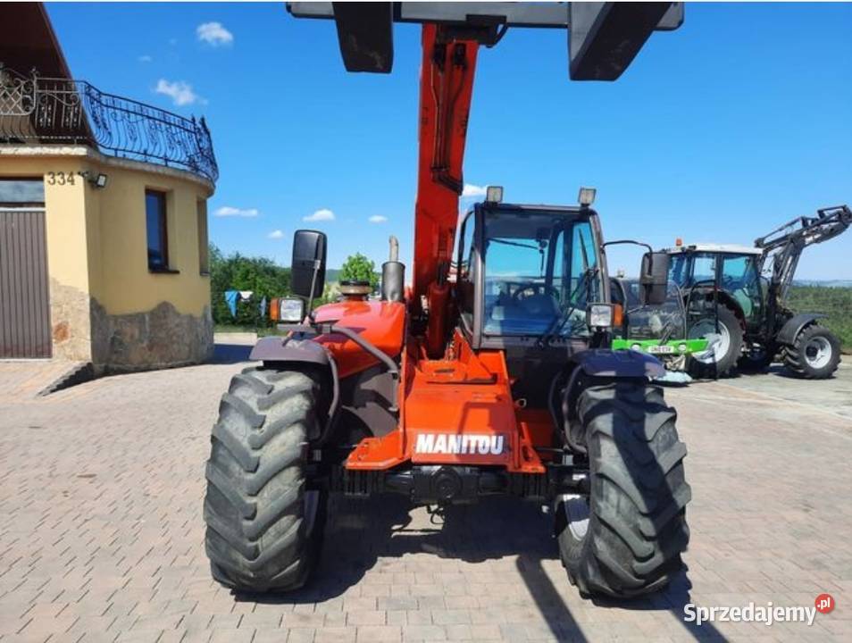 Ładowarka teleskopowa Manitou MLT 731 Rok produkcji 2006 Koparko ładowarki Chełmiec