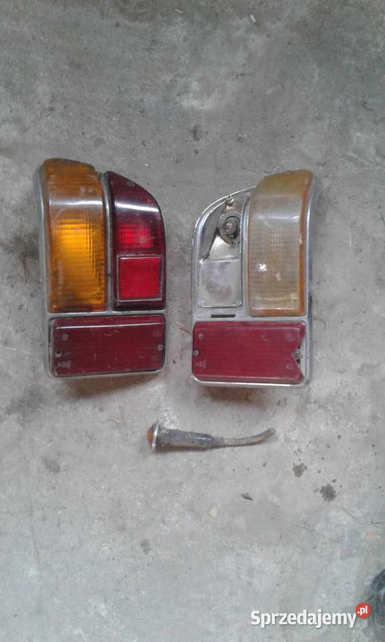 Zastava zastawa 1100 lampy tylne Łomża