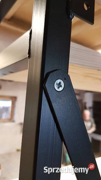 Regał NA WYMIAR stal loft rustykalny na książki warmińsko-mazurskie sprzedam