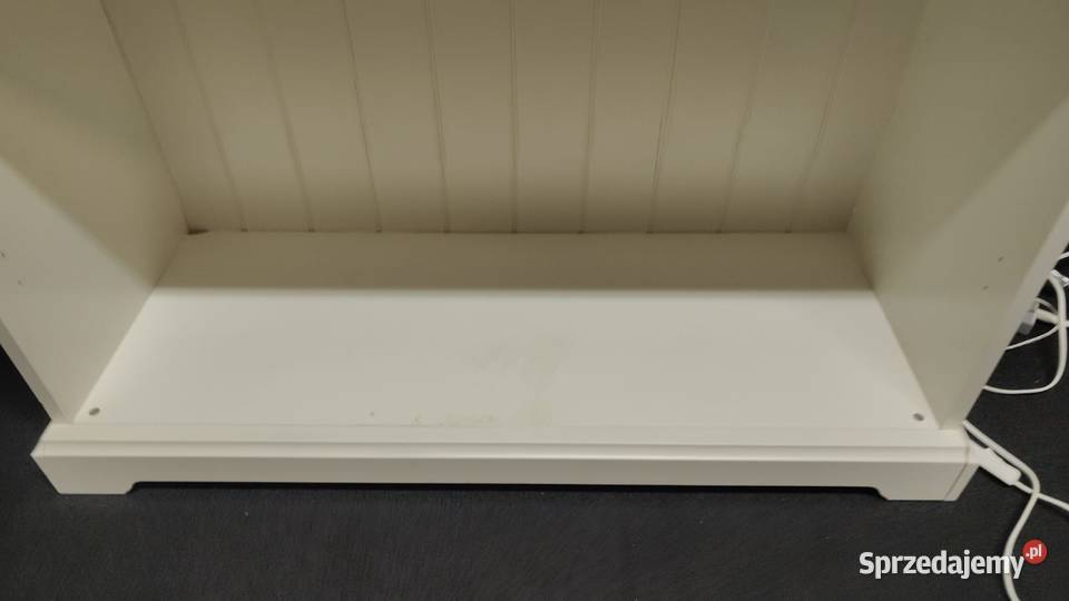 Regał IKEA Liatorp biały oświetlenie Warszawa