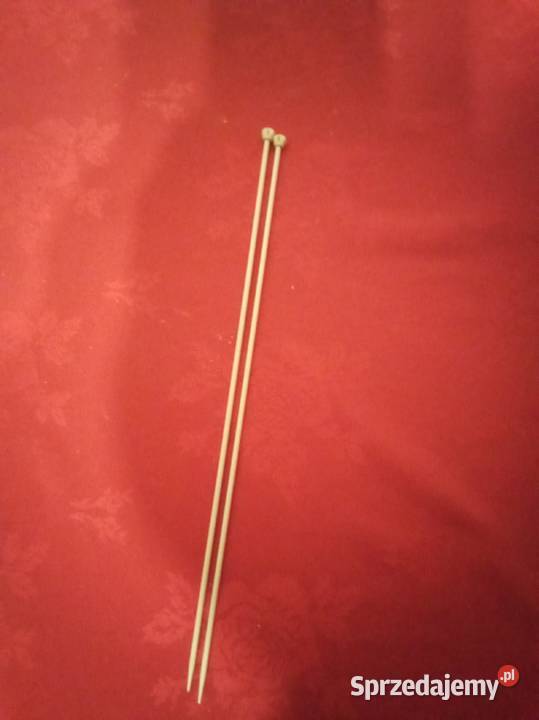 2 druty aero szare komplet Vintage 40