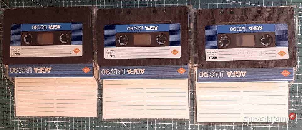 Kasety magnetofonowe SONY AGFAScotch nowe zestaw Gdynia