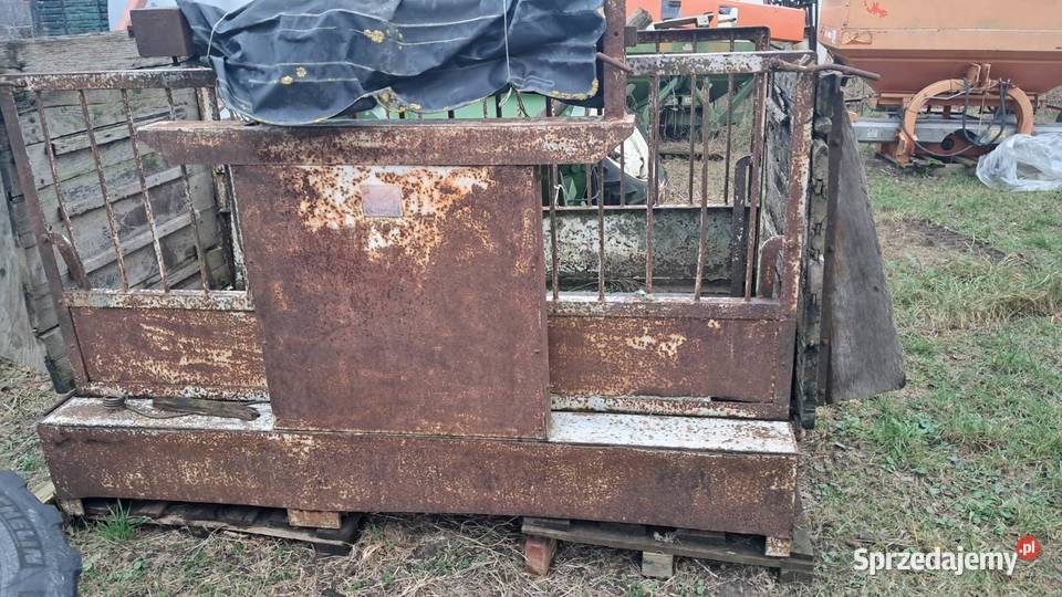 Waga do bydła 1200 Czerwone