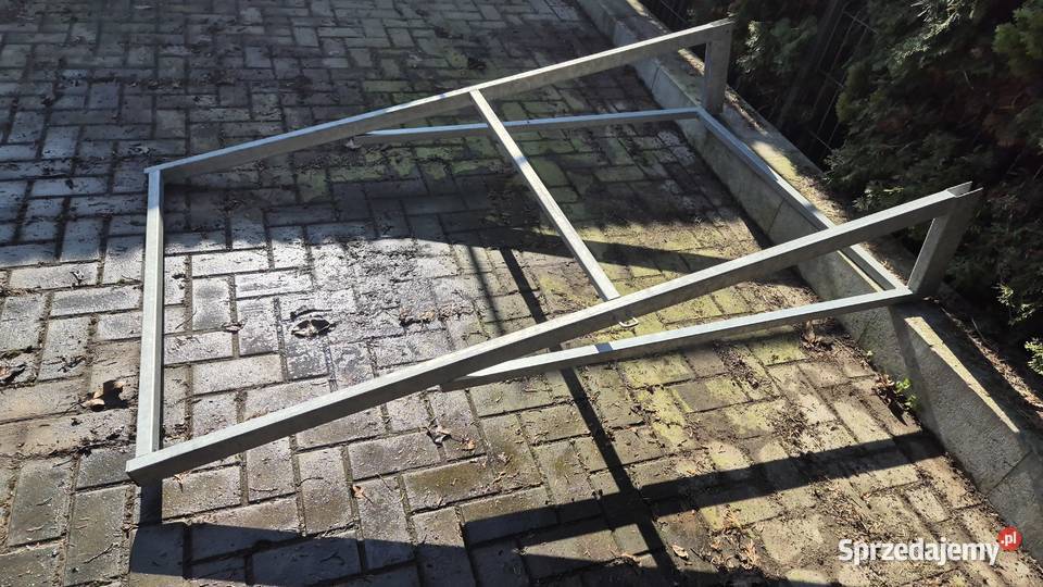 Konstrukcja ocynk zadaszenie szklsrnia Hryniewicze