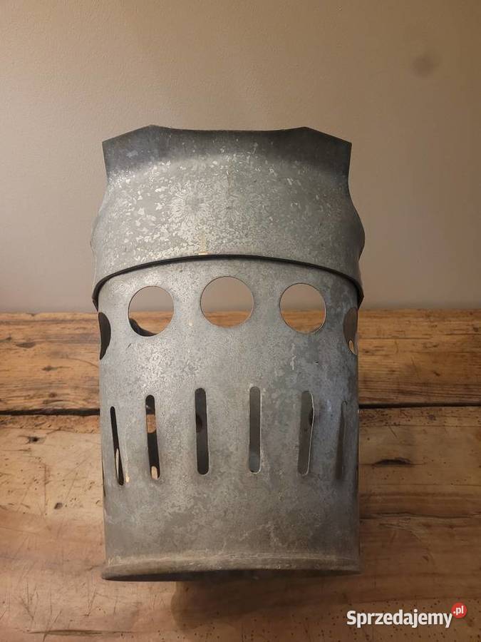 Wiadro unikat metalowe solidne vintage Osielsko